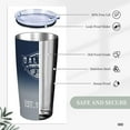 thumbnail image 3 of Dallas Car Cup EST 1960 Tumblers 20oz Straight Skinny Sports Travel Coffee Mug, Stainless Steel, Insulated,Classic Collection Gifts for Men Women Fans., 3 of 6