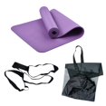 thumbnail image 3 of Alfombrilla de antideslizante Cojín deportivo Almohadilla de ejercicio profesional de alta densidad para ejercicio, entrenamiento, estiramiento, Grueso 1cm Púrpura, 3 of 8