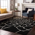 thumbnail image 4 of Dalyn Rugs Premium Machine Washable Mayfield AMF1049 Black 5' x 7'6" Rug, 4 of 7