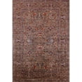thumbnail image 1 of Ahgly Company Indoor Rectangle Mid-Century Modern Red Oriental Area Rugs, Swatch Sample, 1 of 6