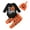 A-Orange, variant on NIEWTR 0 3 6 9 12 18 Month Baby Boy Clothes Little Cute Embroidery Ribbed Long Sleeve Romper Pants Set Newborn Fall Winter Outfits(A-Orange,6-9 Months)