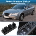 thumbnail image 2 of Interruptor de ventana eléctrica Unique Bargains No.93570C1000 para el lado del conductor delantero izquierdo para Hyundai Sonata 2015-2019 Negro, 2 of 7