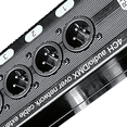 thumbnail image 3 of 3Pc 4-Channel 3-Pin XLR Audio and over Network Cable Extender, DMX512 Network Signal Extender , Male, 3 of 4