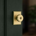 thumbnail image 7 of Kwikset 740SOKTRCT-4S Sora Single Cylinder Keyed Entry Door Knob Set - Brass, 7 of 7