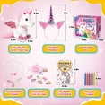 thumbnail image 3 of Unicorns Gifts for Girls Age 3-8,Unicorn Toys for 3 4 5 6 7 8 Year Old Girls,Unicorn Stuffed Animals Kids Toys for Girls Age 3-8 Year Old,Soft Plush Girl Toys Set,Idea Girl Gifts for Birthday Xmas, 3 of 5