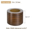 thumbnail image 2 of Cinta de Grano de Madera 2"x33 Ft Parche Autoadhesivo para Reparación de Baseboards y Pisos de Madera Walnut, 2 of 6