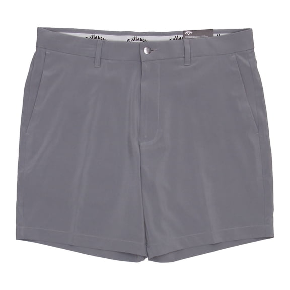 Callaway Golf Men's Flat Front Walking Shorts (34, Quiet Shade)