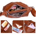 thumbnail image 5 of Bolsos de hombro impermeables para mujer 2024, nuevos bolsos de mano y carteras de diseñador de gran capacidad con cara suave, 5 of 5
