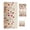 Orange red, variant on Blue Teal Spring Floral Towel Set of 3, Soft Microfiber Bath Towels, Hand Towel, Washcloths, Watercolor Botanical Summer Flowers Quick-Dry Absorbent Towels for Bathroom Kitchen Hotel Beach Gym Spa