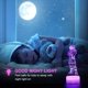 thumbnail image 3 of Luz LED 3D con 16 colores cambiantes y control remoto - Diseño Dark Voyager para decoración de dormitorio, regalo de Navidad o cumpleaños para niños, 3 of 5
