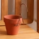 thumbnail image 5 of 6 Piezas de Colgadores para Macetas de Terracota, para Colgar Macetas, Colgadores de Plantas, Colgadores de Pared de Metal para Plantas de JardíN, Rosa, 5 of 10