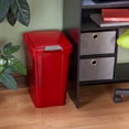 thumbnail image 5 of Sterilite 7.5 gal Plastic Touch Top™ Office Trash Can, Classic Red, 5 of 5