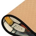 thumbnail image 3 of Ryvnso Stone Pattern Hallway Runner Rugs Floor Carpet Non Slip Entryway Mat 2' x 6', 3 of 7