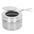 thumbnail image 4 of Fourneau à Cire avec Poignée et Couvercle en Acier Inoxydable Portable pour Aliments, 4 of 12