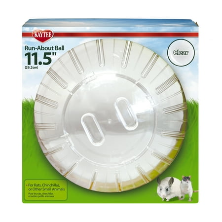 Kaytee Run-About Ball, Giant, Clear, 11.5IN