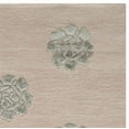 thumbnail image 2 of Martha Stewart  by  Medallions Silk/ Wool Rug Aqua/Marine 5'6" x 8'6" 6' x 9', 5' x 8' Indoor Living Room, Bedroom, Dining Room, 2 of 2