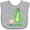 AC-Heather Grey, variant on Inktastic I Love My Tía Boys or Girls Baby Bib