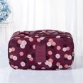 thumbnail image 2 of JeashCHAT Portable Pattern Travel Underwear Bra Storage Box Storage Bag, 2 of 7
