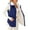 Navy, variant on Homenesgenics Winter Coats for Women with Hood Womens Ladies Winter Vests Sleeveless Fleece Jacket Zip Up Stand Collar Long Warm Drawstring Coat with Pockets Outerwear Red XL