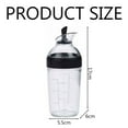 thumbnail image 5 of Easy to Tilt, Manual Sauces Mixer For Quick Mixing Without Spilling, Leakproof Seal, Salad Dressing Shaker, Kitchen Gadget, Salad Dressing Container With Pour Spout Top,, 5 of 5