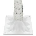 thumbnail image 2 of Christmas Gift! 5 FT Christmas Tinsel Slim Trees ,Collapsible Artificial Pencil Xmas Tree Reusable with Plastic Stand for Fireplace & Office & Classroom,Party Decor-Silver, 2 of 9