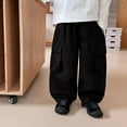 thumbnail image 3 of RUTAYY Children Boys Cargo Pants with Pockets Comfortable Casual Slacks Durable Adjustable Waist Fashion Trousers, 3 of 9