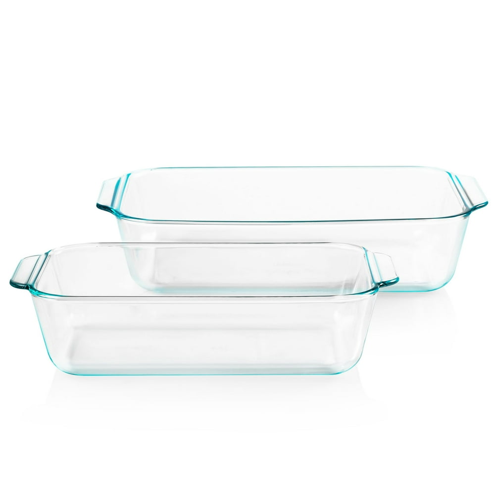 pyrex deep baking dish set 2 piece