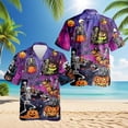 thumbnail image 2 of Netecom Halloween You're Already Dead Skeleton Hawaiian Shirt for Men, Horror Button Down Summer Beach Shirts, S-5XL, 2 of 6