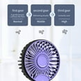 thumbnail image 5 of Harpi Mini Handheld Fan, Battery Operated, Portable Fan Rechargeable Fan 13H Max Time] Hand Fan, 2000mAh USB Rechargeable Personal Fan, Battery Operated Personal Small Fan With 3 Speeds, 5 of 9