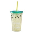 thumbnail image 2 of SPRING PARK Water Bottle Flash Powder With Straws Drinking Straw Cup Drinkware, 2 of 7
