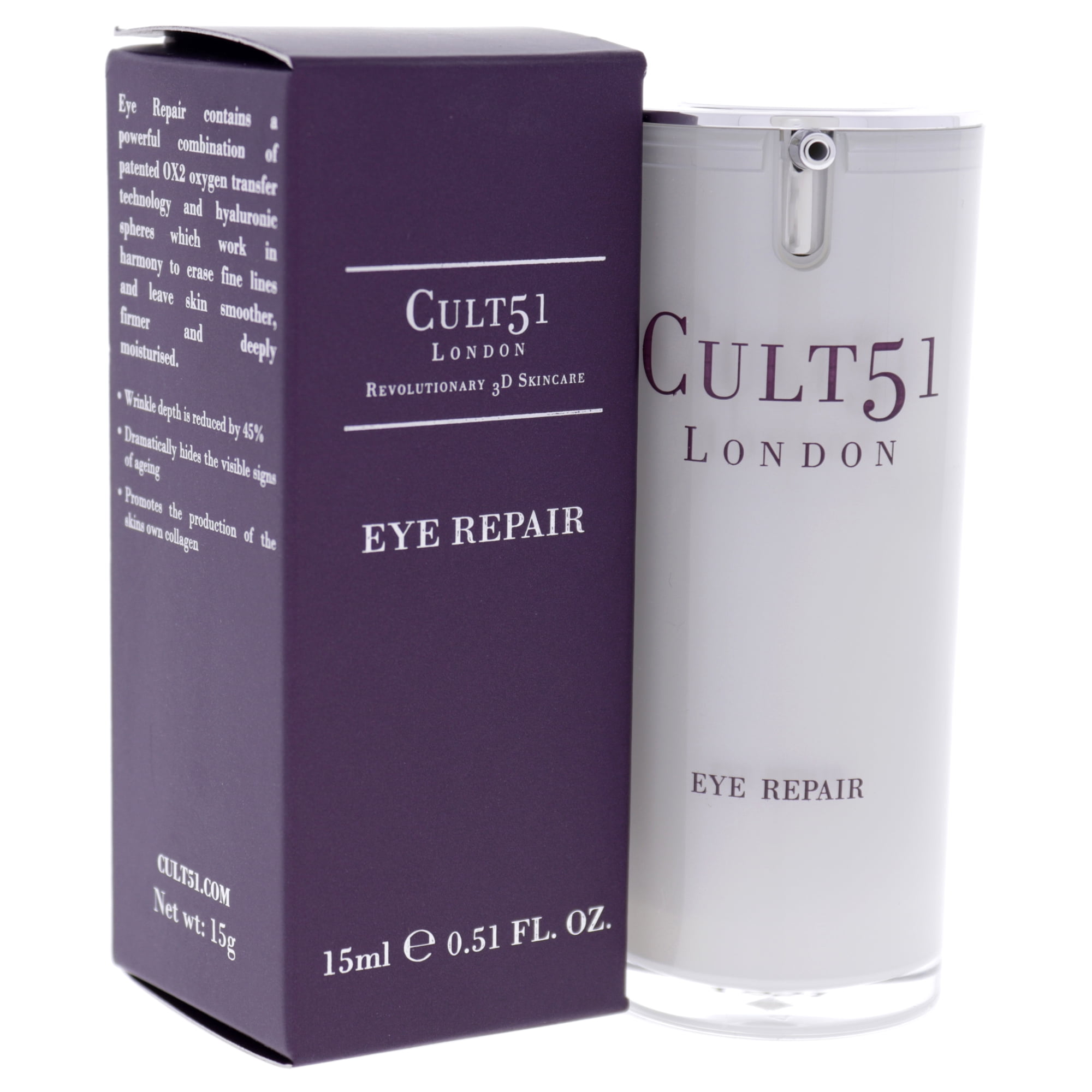 Cult51 Eye Repair, Eye Repair Cream, 0.51 oz