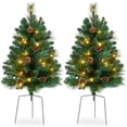 thumbnail image 1 of Juego de LED Artificial Tree Best Choice de 62 cm que funciona con pilas, 1 of 7