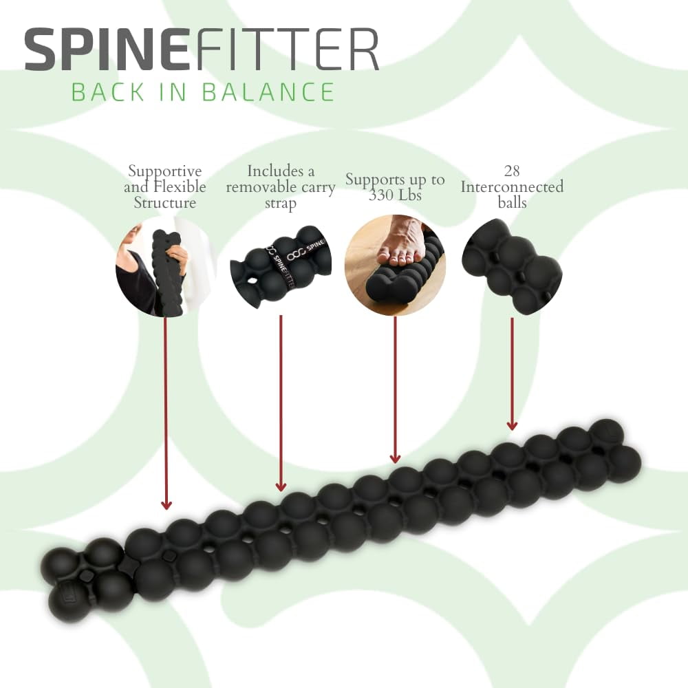Spinefitter by Sissel, Back Stretcher, Green, Spinal Decompression, Posture Corrector