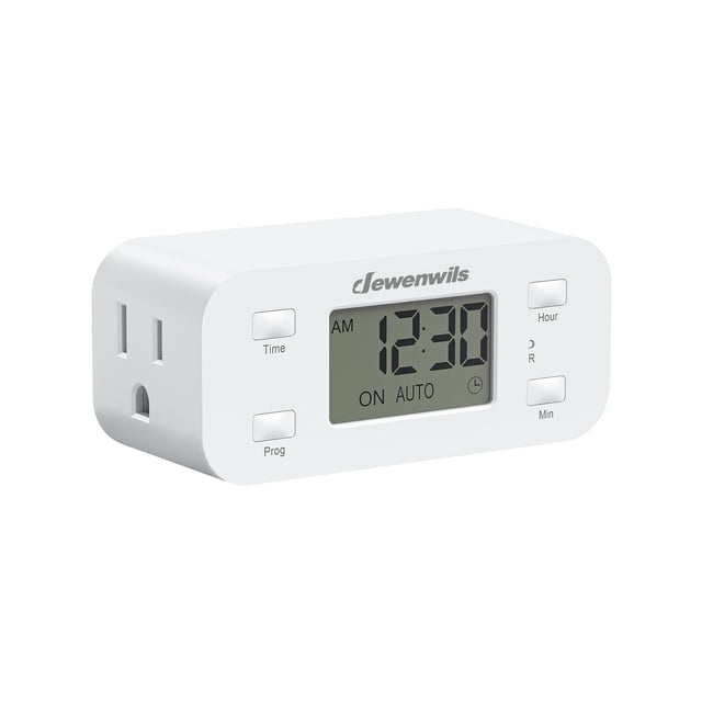 Temporizador digital programable de 24 horas DEWENWILS, 125 V