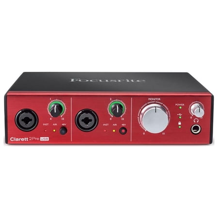 UPC: 0815301008514 | Focusrite Clarett 2Pre USB 10-In  4-Out Audio Interface