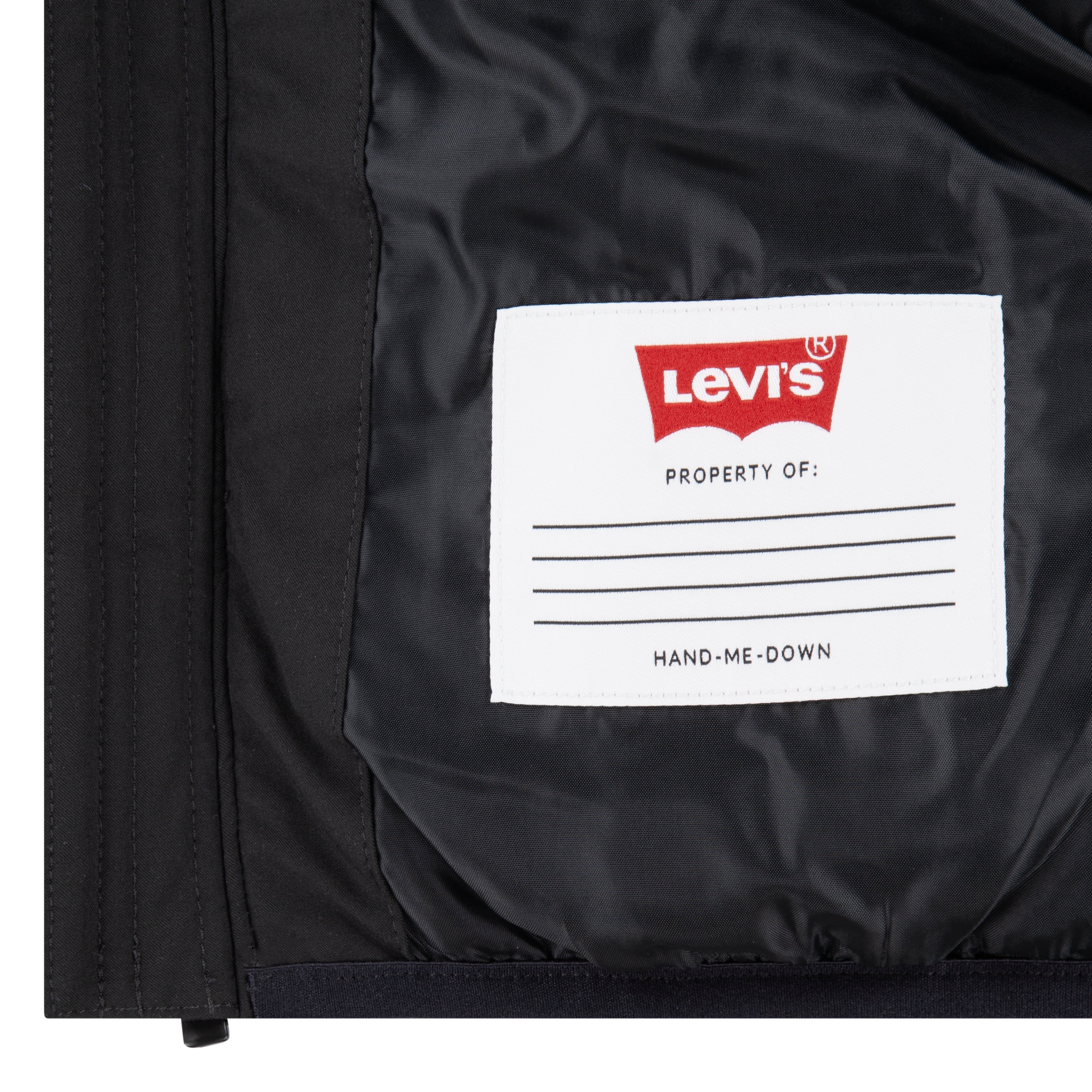 Levi's Boys' Heavyweight Puffer Jacket with Hood, Sizes 4-7