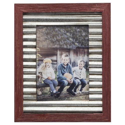 Prinz Galvanized Corrugated Picture Frame