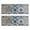 Blue Ethnic Geometric, variant on Kitchen Rugs Sets Of 2,Blue Ethnic Geometric Patchwork Pattern Anti Fatigue Kitchen Mat Rugs Non Slip Washable,Decorative Kitchen Floor Mats for Kitchen,Sink,Laundry,17"X47"
