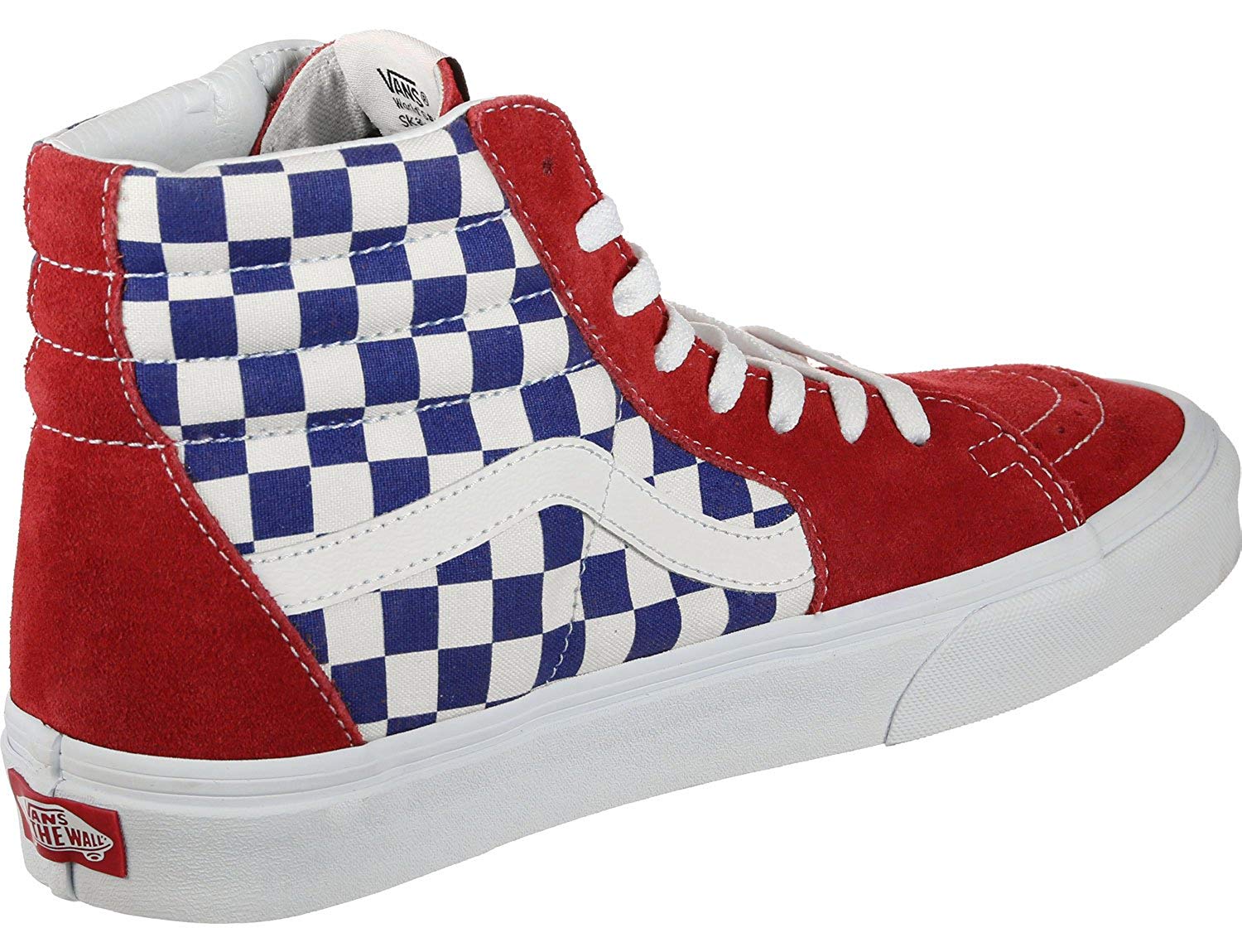 vans sk8 hi true blue red