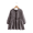 Gray, variant on LYMAYTER 2-8Y Girls Cute Floral Long Sleeve Cotton Midi Dress Pleated Lace Up Round Neck Spring Fall