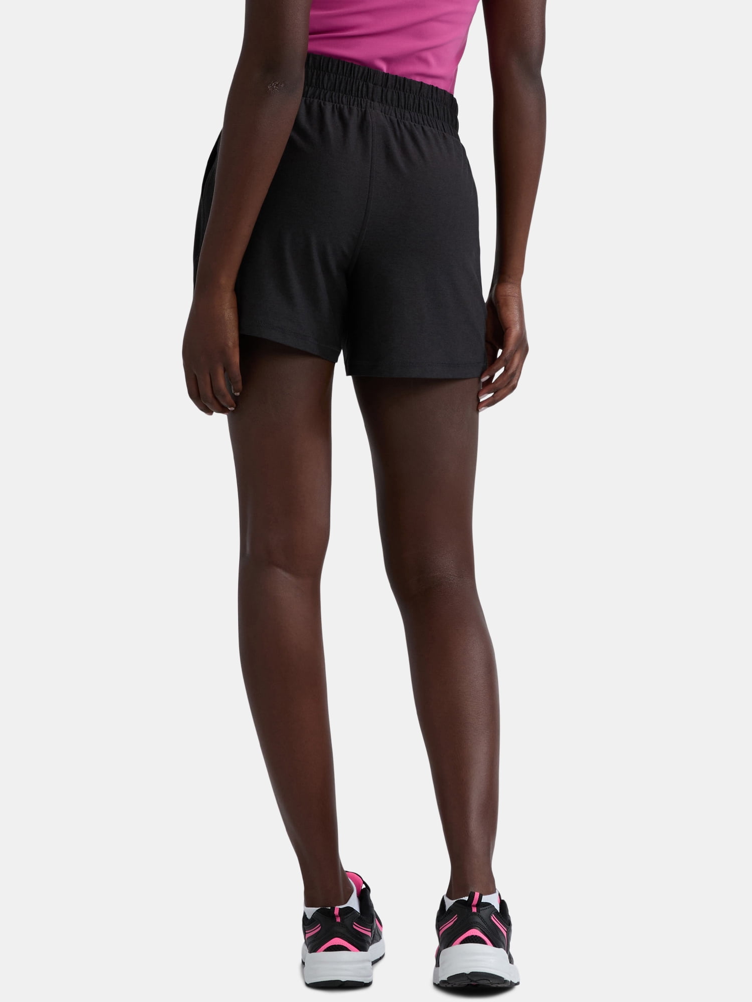 Athletic Works Women's and Women’s Plus ButterCore Soft Performance Gym Shorts, Available in 1, 2 and 5-Pack, Sizes XS-4X