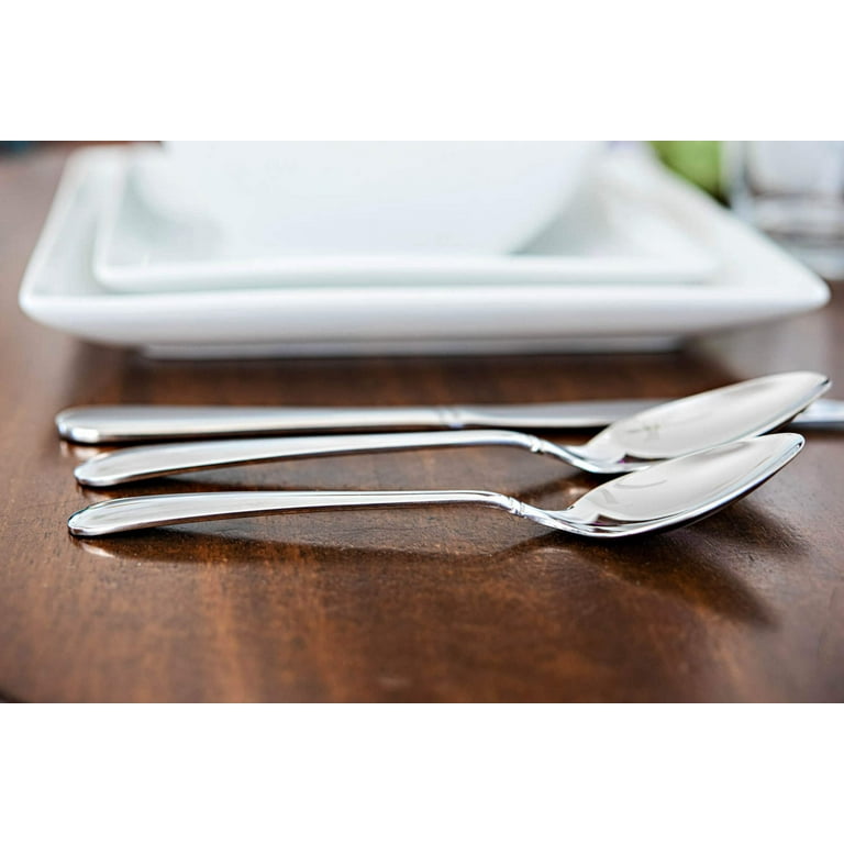 Nicole Miller 43-Piece Stainless Steel Madison Flatware set