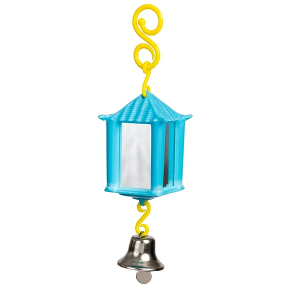 Prevue Pet Products Playfuls Sound & Movement Lantern Mirror Bird Toy 60420