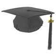 thumbnail image 1 of EeaseCA 1 Pc Practical Graduation Meaningful Bachelor Hat Headgear (Free Size), 1 of 7
