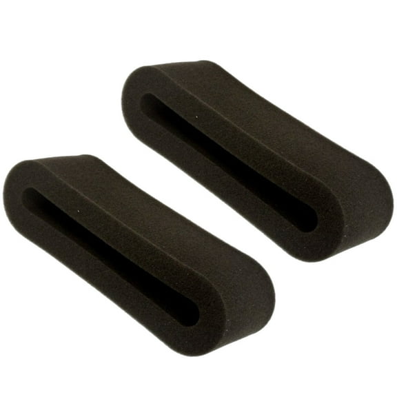 HQRP 2-pack Outer Circular Filters for Bissell PowerForce Helix Bagless 12B1R, 12B1U, 12B1V, 12B1W Upright Vacuums