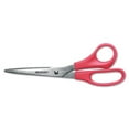 thumbnail image 2 of Value Line Stainless Steel Shears, 8" Long, 3.5" Cut Length, Red Straight Handle | Bundle of 5 Each, 2 of 2