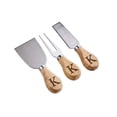 thumbnail image 2 of Set/3 Cheese Tools with Wood Handles 5" (Pack of 1), 2 of 5