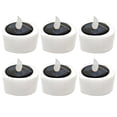 thumbnail image 1 of Coofit 6PCS LED Tea Light Flickering Flameless Tealight LED Candle for Wedding Party, 1 of 10