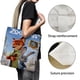 thumbnail image 3 of Zootopia Bolso de tela con estampado de lienzo para mujer, bolsa de compras reutilizable y estética, con cremallera interior, regalo para mujer, 35 × 40 cm., 3 of 6