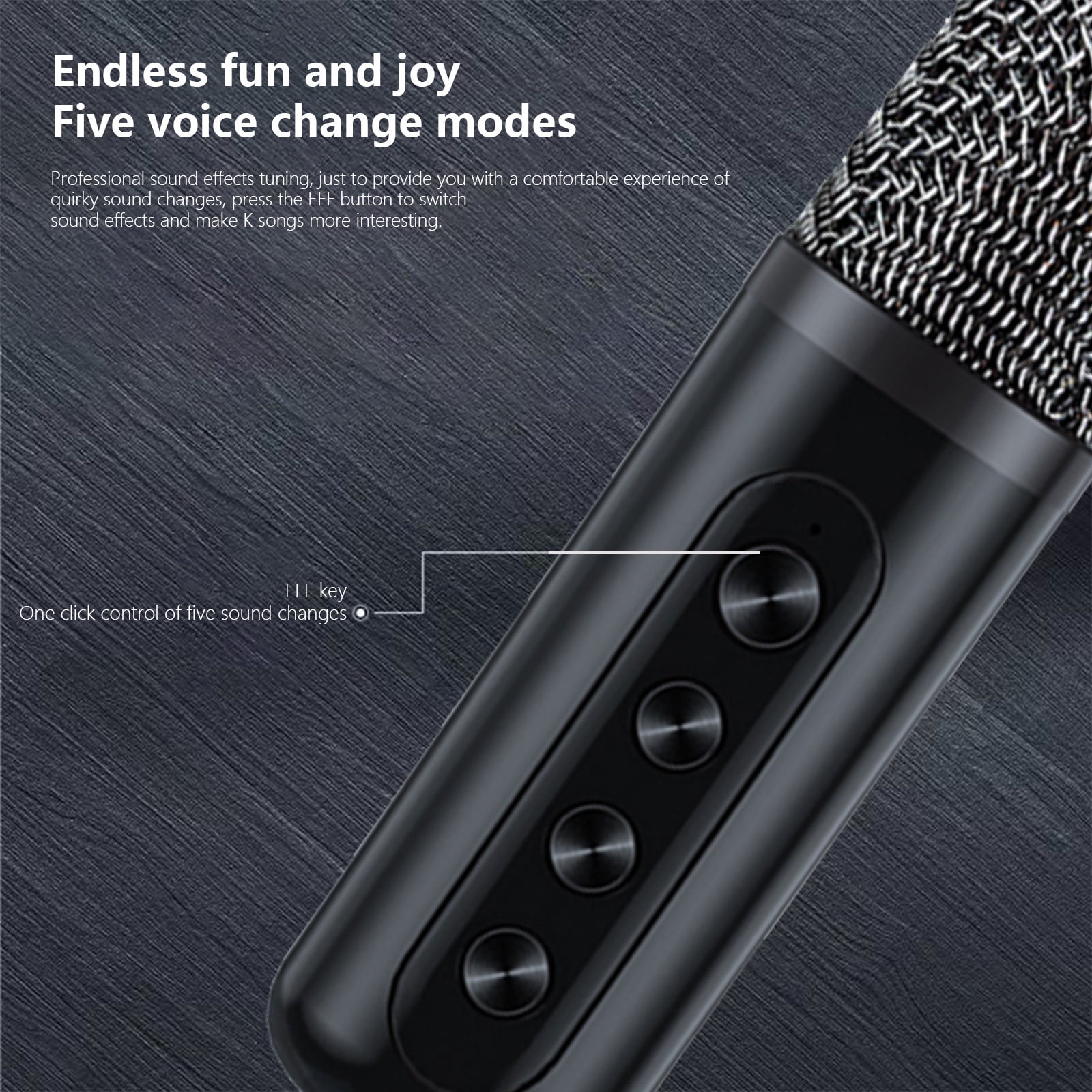 Byujiro Mini Karaoke Machine with 2 Wireless Microphones for Adults and Kids, 3000mAh Portable Microphone Speaker Set, Bluetooth 5.0 Rechargeable PA System Stage Subwoofer